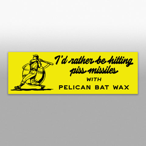 PBW Piss Missiles Sticker